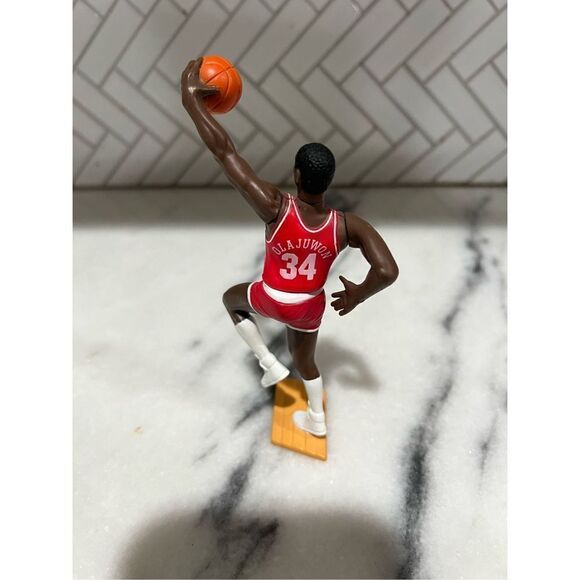 1988 Lineup Starting Olajuwon Kenner Houston Rockets Hakeem Loose Figure Rookie - Picture 4 of 5